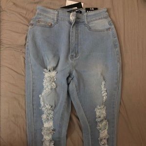 Fashion nova high waisted jeans